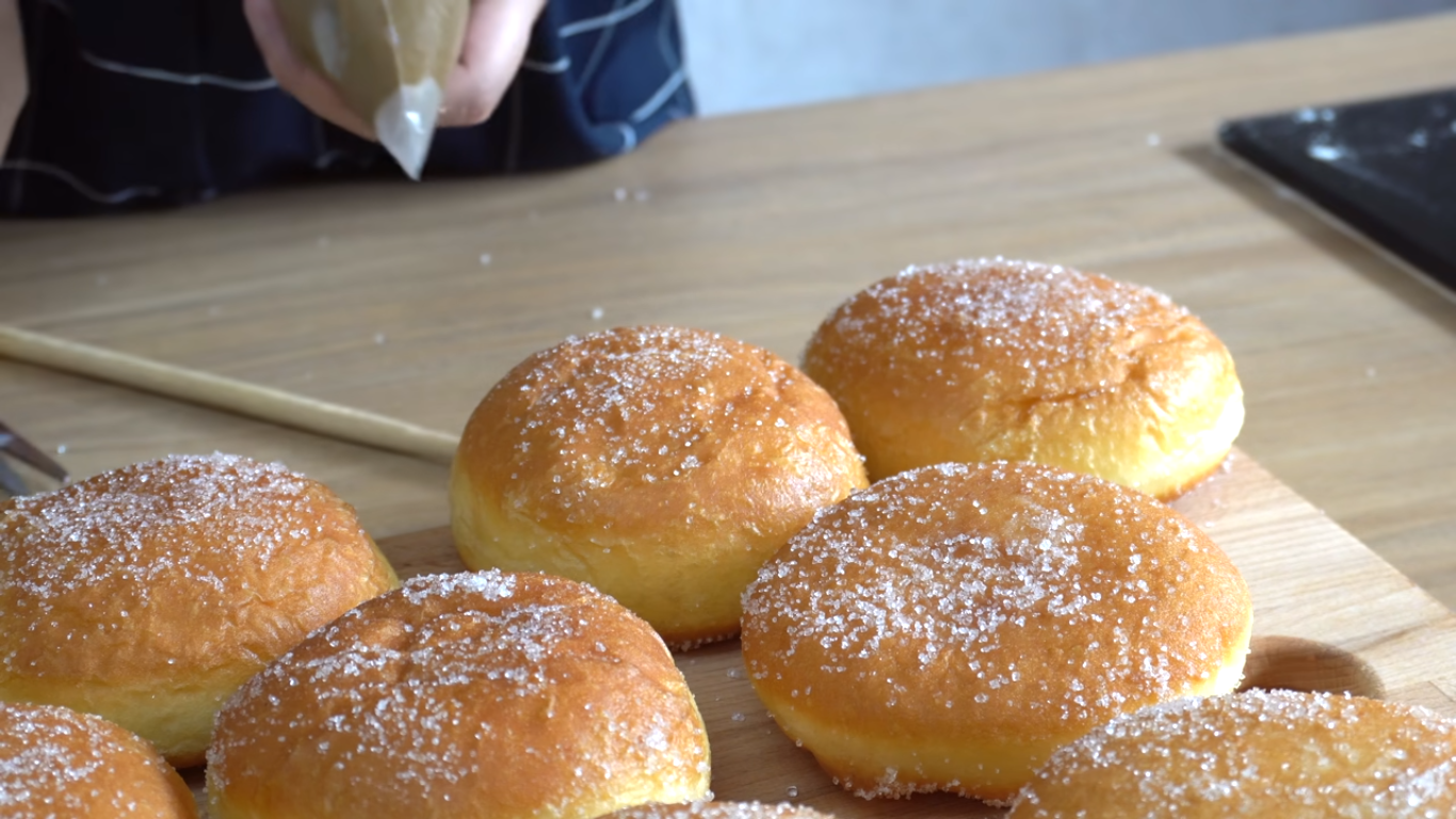 BOMBOLONI + COFFEE CUSTARD! 100% JADI!